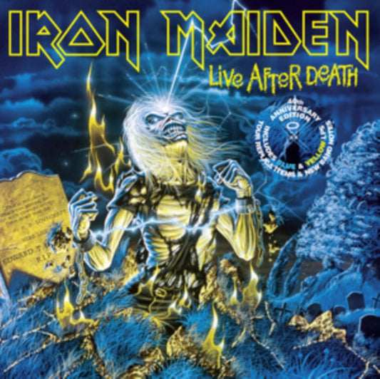 Iron Maiden - Live After Death (40th Anniversary Ltd Edition Collectors) (Blue & Yellow Vinyl) (Vinyl)