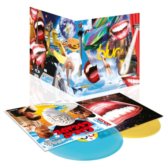 Blur - The Great Escape (30th Anniversary Edition) (Yellow/Turquoise Vinyl) (Vinyl)