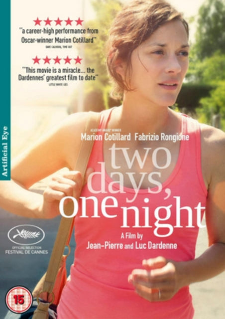 Two Days One Night Jeanpierre Luc Dardenne (DVD)