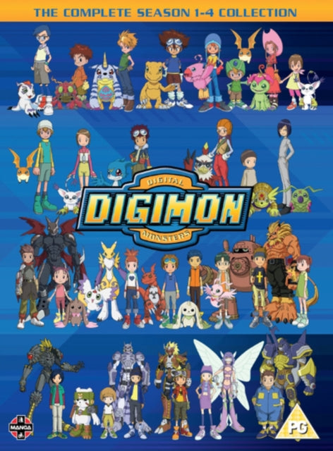 Digimon: Digital Monsters Season 1-4 (DVD)