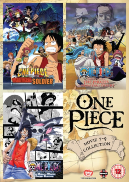 One Piece Movie Collection 3 (Contains Films 7-9) (DVD)