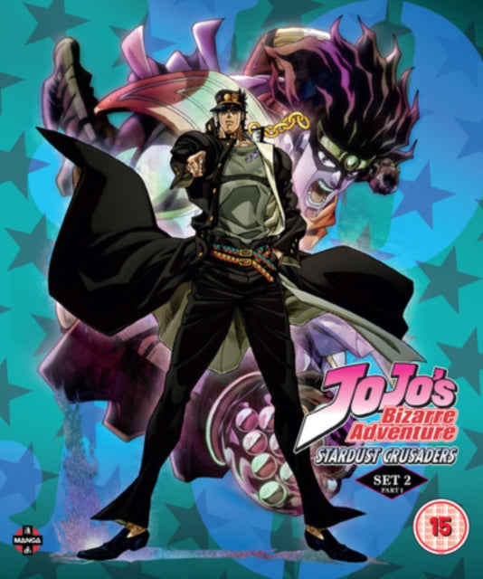 Jojos Bizarre Adventure Set 2: Stardust Crusaders Part 1 (Eps 1-24) (Blu-ray)