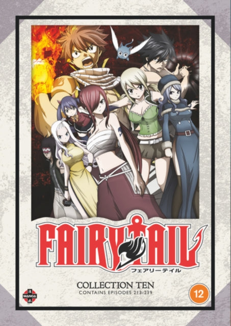 Fairy Tail Collection 10 (Episodes 213-239l) (DVD)