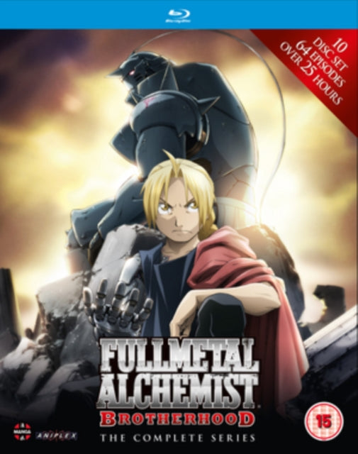 Fullmetal Alchemist BrotherhoodComplete Series Box Set (Episodes 1-64) (Blu-ray Box Set)