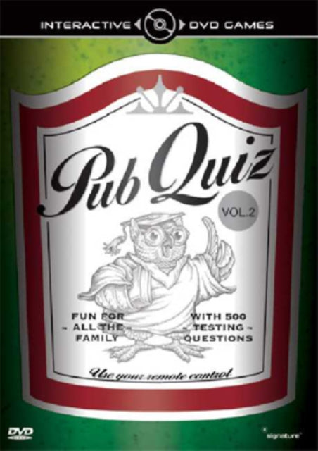 Pub Quiz Volume 2 Interactive (DVD)