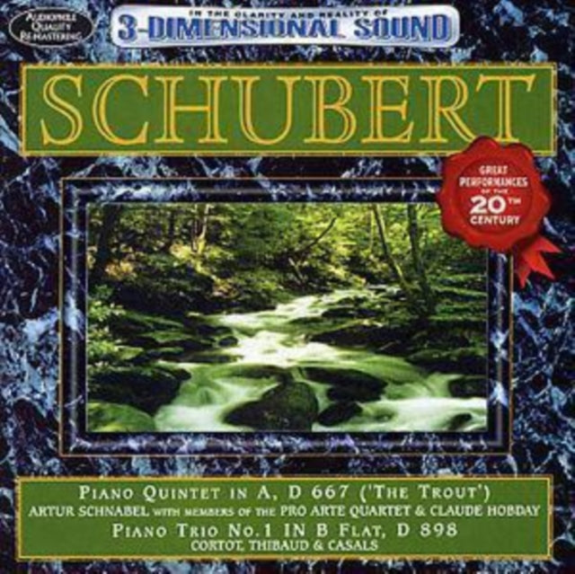 Schubert - Trout Quintet & Piano Trio No. 1 (CD)