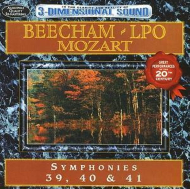 Mozart - Symphony No. 39/40/41 (CD)