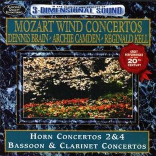 Mozart - Wind Concertos: Dennis Brain. Archie Camden. Reginald Kell (CD)