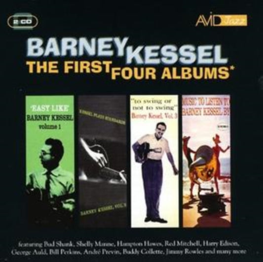 Barney Kessel - The First Four Albums (Easy Like / Kessel Plays Standards / To Swing Or Not To Swing / Music To Listen To Barney Kessel By) (CD)