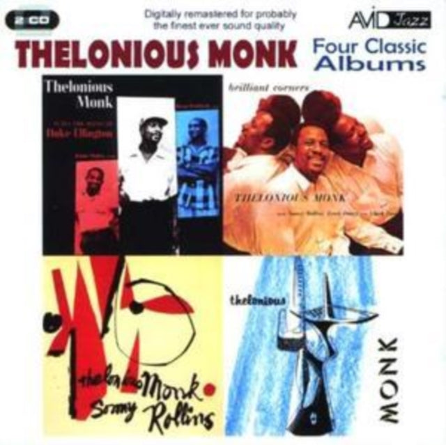 Thelonious Monk - Four Classic Albums (Thelonious Monk Plays The Music Of Duke Ellington / Thelonious Monk & Sonny Rollins / Brilliant Corners / Thelonious Monk) (CD)