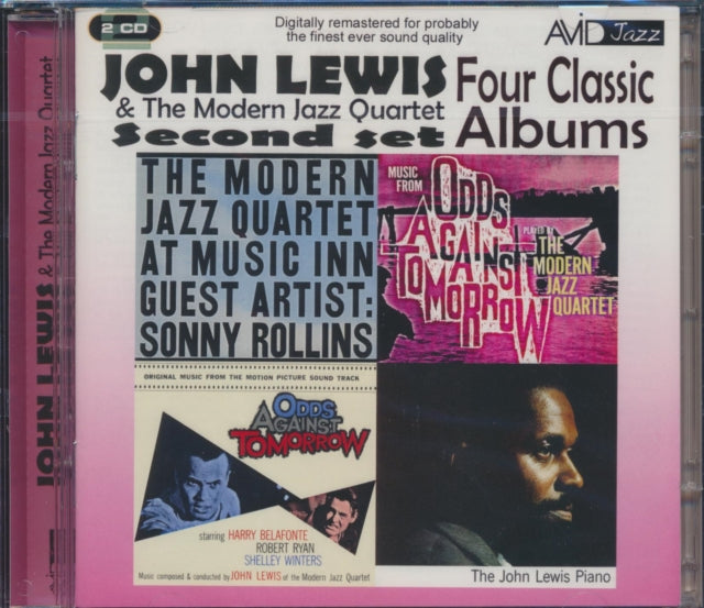 John Lewis & The Modern Jazz Quartet - Four Classic Albums (At Music Inn - Vol 2 / Odds Against Tomorrow / The John Lewis Piano / Odds Against Tomorrow - Soundtrack) (CD)