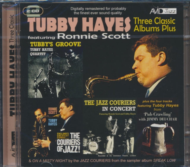 Tubby Hayes - Three Classic Albums Plus (The Jazz Couriers - In Concert / The Couriers Of Jazz / Tubbys Groove) (CD)