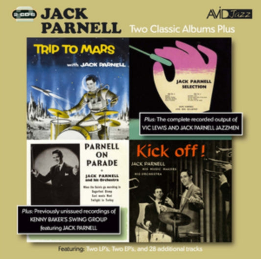 Jack Parnell - Two Classic Albums Plus Two Eps (Trip To Mars / Jack Parnell Selection / Parnell On Parade / Kick Off!) (CD)