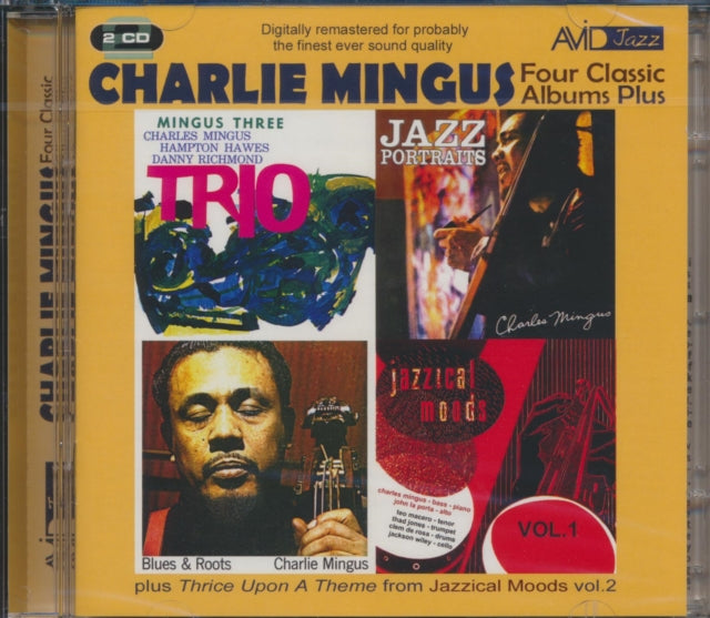 Charlie Mingus (Charles Mingus) - Four Classic Albums Plus (Blues And Roots / Mingus Three: Trio / Jazz Portraits / Jazzical Moods Vol 1) (CD)