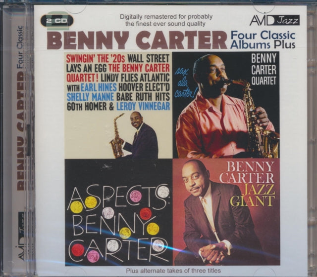 Benny Carter - Four Classic Albums Plus (Benny Carter. Jazz Giant / Swingin The 20s / Sax Ala Carter! / Aspects) (CD)