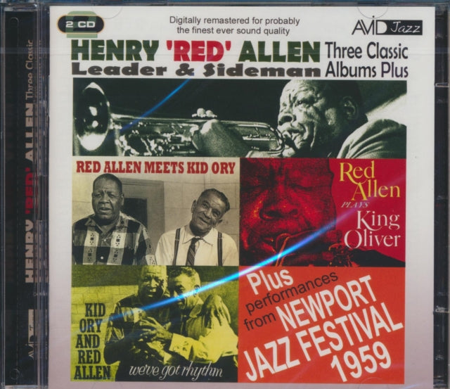 Henry Red Allen - Three Classic Albums Plus (Red Allen Meets Kid Ory / Weve Got Rhythm / Red Allen Plays King Oliver) (CD)