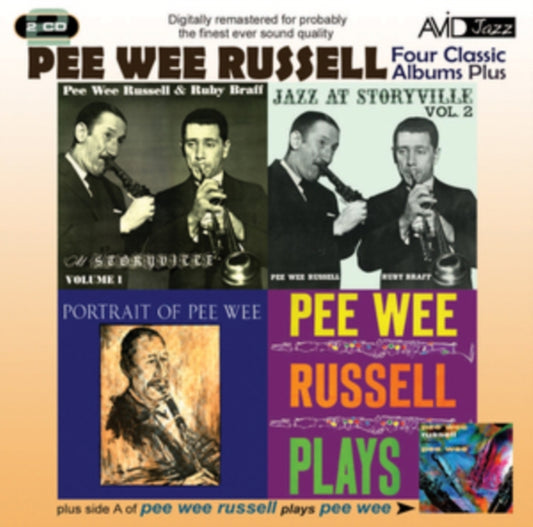 Pee Wee Russell - Four Classic Albums Plus (Jazz At Storyville Vol 1 / Jazz At Storyville Vol 2 / Portrait Of Pee Wee / Pee Wee Russell Plays) (CD)