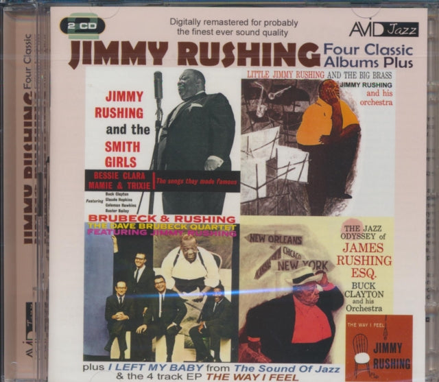 Jimmy Rushing - Four Classic Albums Plus (Jimmy Rushing And The Smith Girls / The Jazz Odyssey Of James Rushing Esq / Little Jimmy Rushing And The Big Brass / Brubeck & Rushing) (CD)