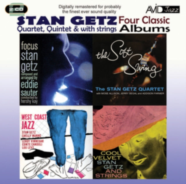 Stan Getz - Four Classic Albums (Focus / The Soft Swing / West Coast Jazz / Cool Velvet) (CD)