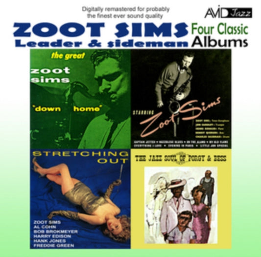 Zoot Sims - Four Classic Albums (Stretching Out / Starring Zoot Sims / Down Home / The Jazz Soul Of Porgy And Bess) (CD)
