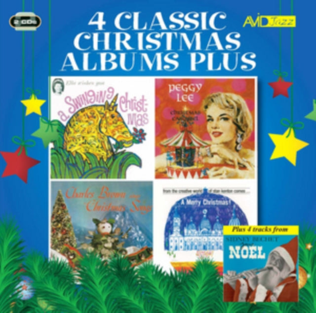 Various Artists - 4 Classic Christmas Albums Plus (CD)