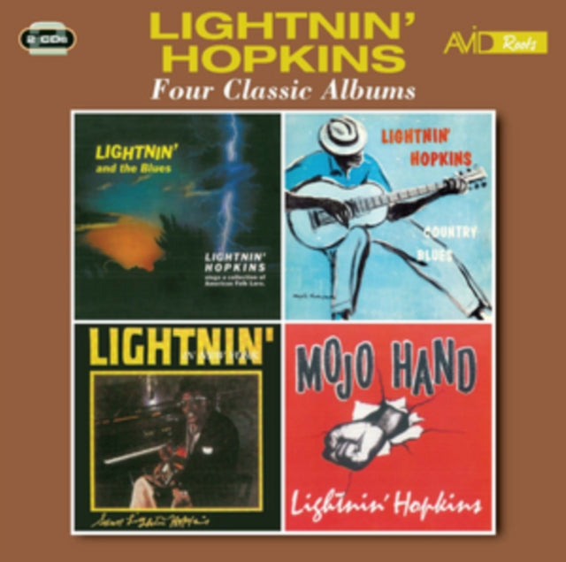 Lightnin Hopkins Four Classic Albums (Avid Roots) (CD) (https://lasgo.dmmserver.com/media/640/50228103/5022810322528.jpg)