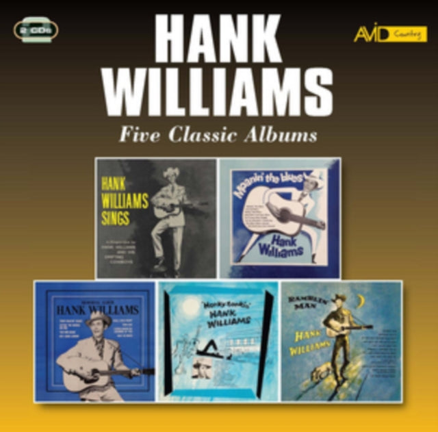 Hank Williams - Five Classic Albums (CD)