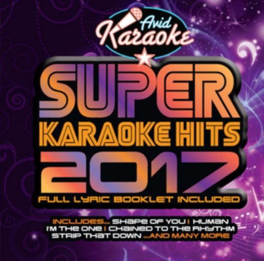 Various Artists - Super Karaoke Hits 2017 (CD)