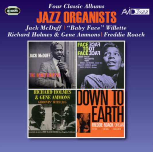 Jack Mcduff / Baby Face Willette / Richard Holmes & Gene Ammons / Freddie Roach - Jazz Organists - Four Classic Albums (CD)