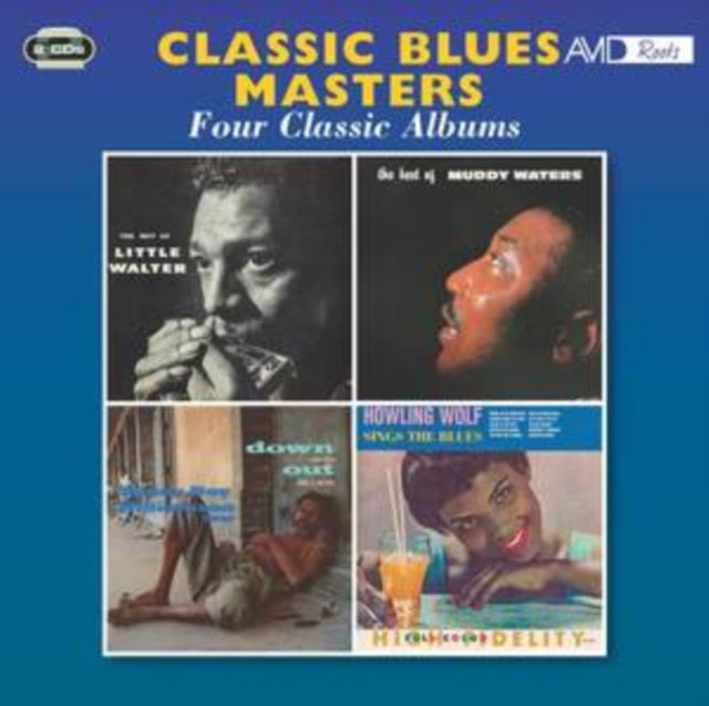 Little Walter / Muddy Waters / Sonny Boy Williamson / Howlin Wolf - Classic Blues Masters - Four Classic Albums (CD)