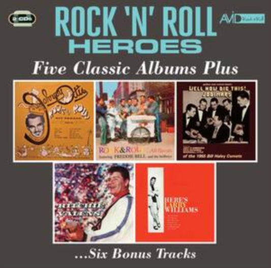 Johnny Otis / Freddie Bell & The Bell Boys / The Jodimars / Ritchie Valens / Larry Williams - Rock N Roll Heroes - Five Classic Albums Plus (CD)