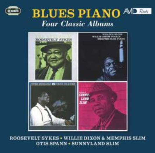 Roosevelt Sykes / Willie Dixon / Memphis Slim / Otis Spann / Sunnyland Slim Blues Piano - Four Classic Albums (CD)