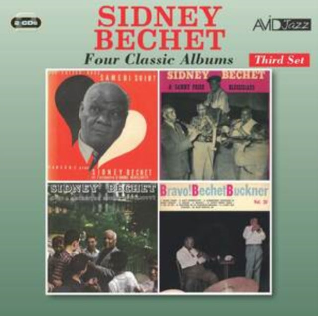 Sidney Bechet - Four Classic Albums (Que Faites - Vous Samedi Soir? / Sidney Bechet With Sammy Prices Bluesicians / Sidney Bechet With Andre Reweliotty And His Orchestra / Bravo! Sidney Bechet And Teddy Buckner) (CD)