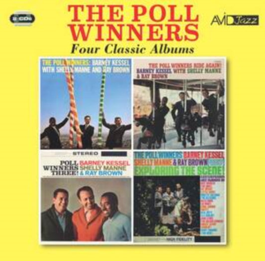 Poll Winners (Barney Kessel / Shelly Manne / Ray Brown) - Four Classic Albums (CD)