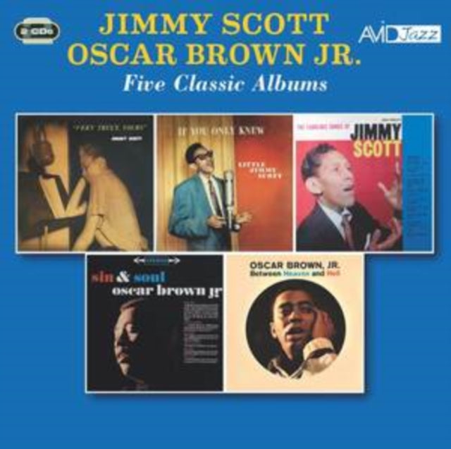 Jimmy Scott / Oscar Brown Jr - Five Classic Albums (Very Truly Yours / If You Only Knew / The Fabulous Songs Of Jimmy Scott / Sin & Soul / Between Heaven & Hell) (CD)