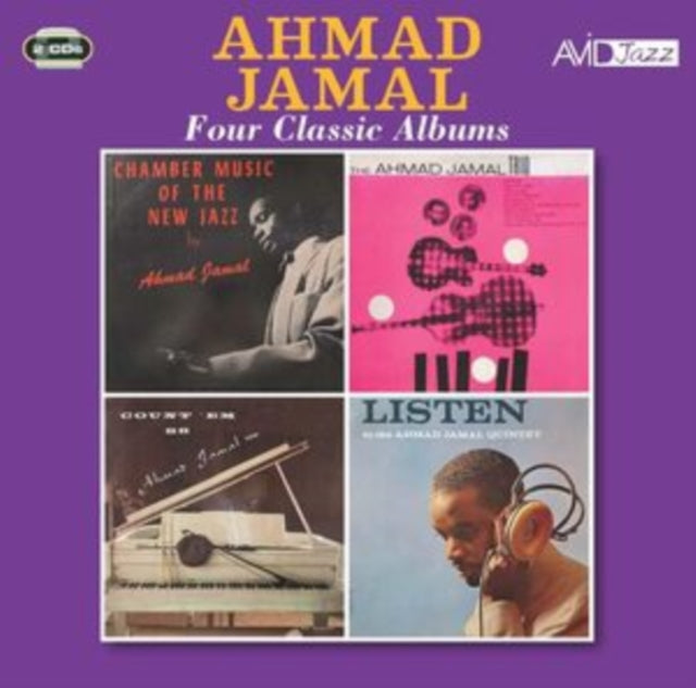 Ahmad Jamal - Four Classic Albums (Chamber Music Of The New Jazz / Ahmad Jamal Trio / Count Em 88 / Listen To The Ahmad Jamal Quintet) (CD)