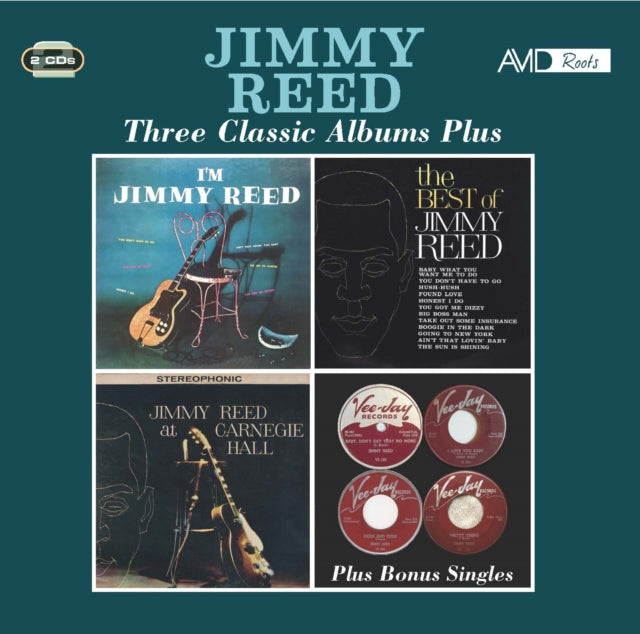 Jimmy Reed - Three Classic Albums Plus (Im Jimmy Reed / The Best Of Jimmy Reed / Jimmy Reed At Carnegie Hall) (CD)