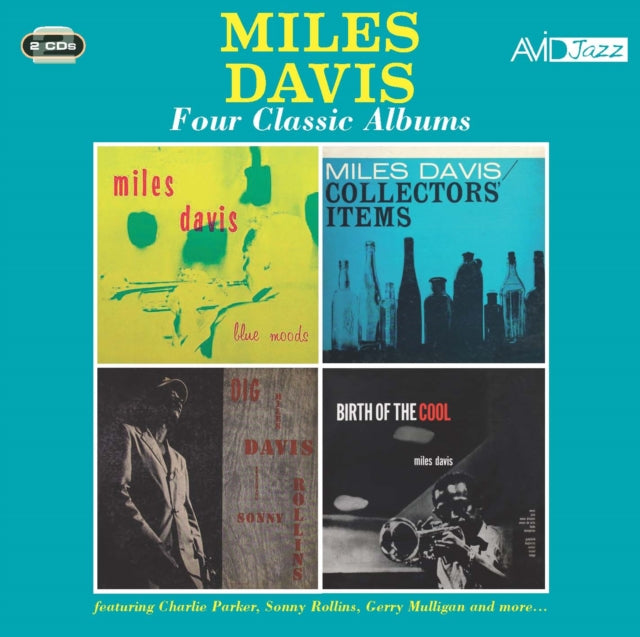 Miles Davis - Four Classic Albums (Blue Moods / Collectors Items / Dig / Birth Of The Cool) (CD)