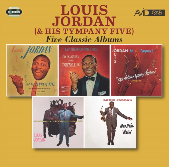 Louis Jordan (& His Tympany Five) - Five Classic Albums (CD)