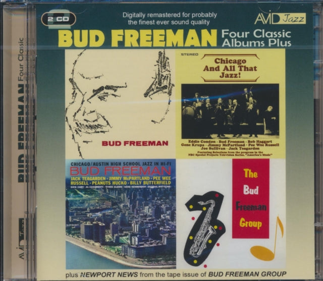 Bud Freeman - Four Classic Albums Plus (Bud Freeman / Chicago And All That Jazz / Chicago- Austin High School Jazz In Hi-Fi / The Bud Freeman Group) (CD)