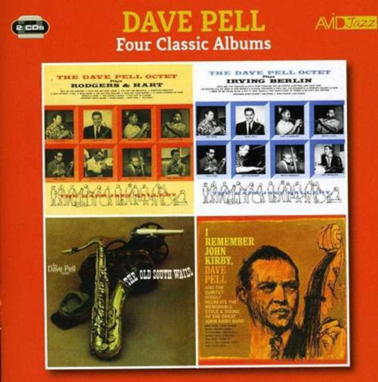 Dave Pell - Four Classic Albums (The Dave Pell Octet Plays Rodgers & Hart / The Dave Pell Octet Plays Irving Berlin / The Old South Wails / I Remember John Kirby) (CD)