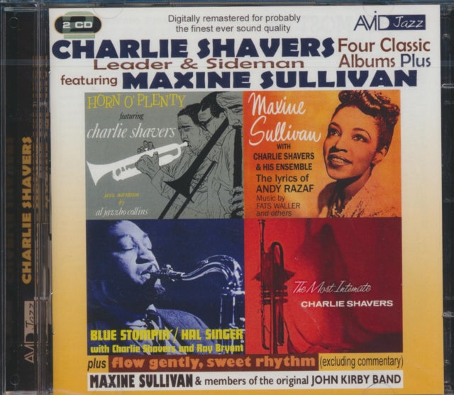 Charlie Shavers Feat Maxine Sullivan - Four Classic Albums Plus (Tribute To Andy Razaf / Horn OPlenty / The Most Intimate / Blue Stompin) (CD)