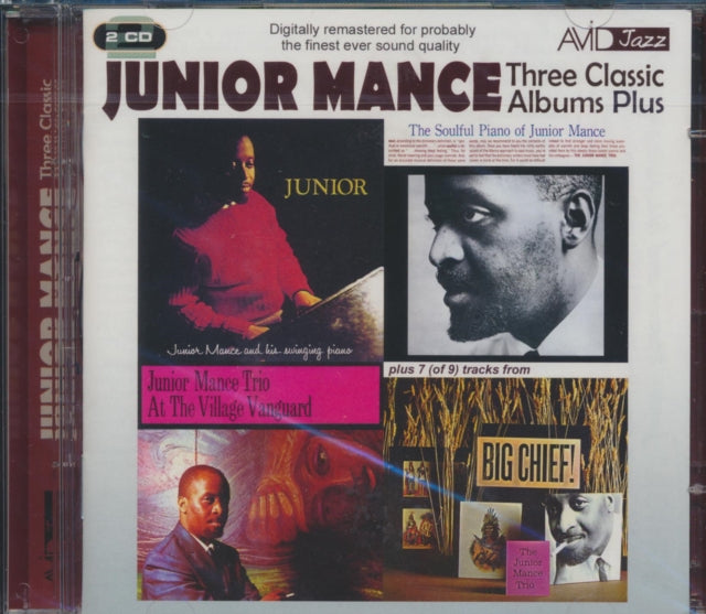 Junior Mance - Three Classic Albums Plus (Junior / The Soulful Piano Of Junior Mance / At The Village Vanguard) (CD)