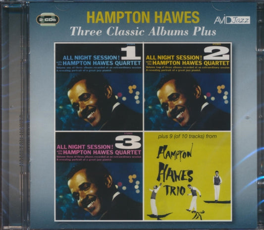 Hampton Hawes - Three Classic Albums Plus (All Night Session Vol 1 / All Night Session Vol 2 / All Night Session Vol 3) (CD)