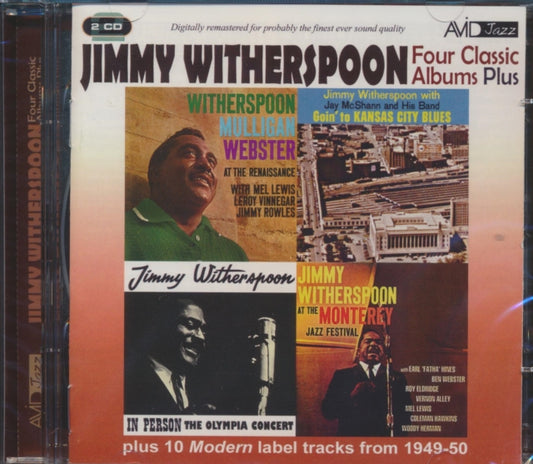 Jimmy Witherspoon - Four Classic Albums Plus (Goin To Kansas City Blues / Witherspoon Mulligan Webster At The Renaissance / Jimmy Witherspoon At Monterey / In Person (Olympia Concert) (CD)