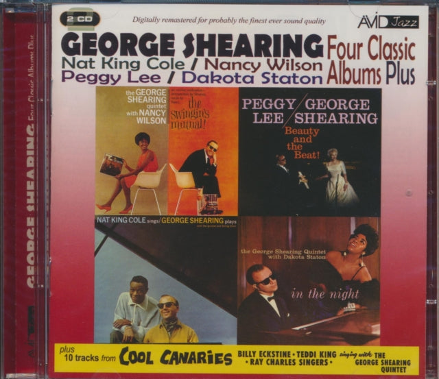 George Shearing - Four Classic Albums Plus (The Swingins Mutual! / In The Night / Beauty And The Beat / Nat King Cole Sings - George Shearing Plays) (CD)