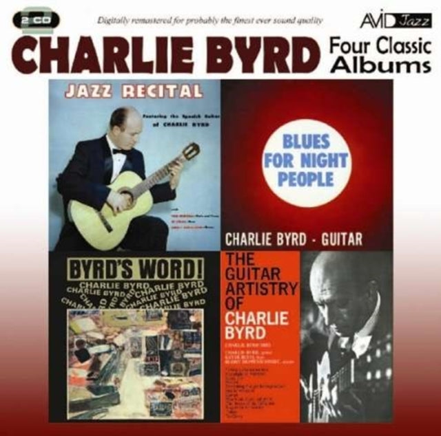 Charlie Byrd - Four Classic Albums (Jazz Recital / Blues For Night People / Byrds Word / The Guitar Artistry Of Charlie Byrd) (CD)