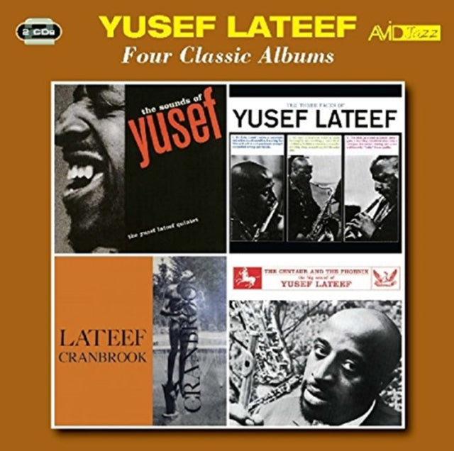 Yusef Lateef - Four Classic Albums (Sounds Of Lateef / The Three Faces Of Lateef / Lateef At Cranbrook / The Centaur And The Phoenix) (CD)
