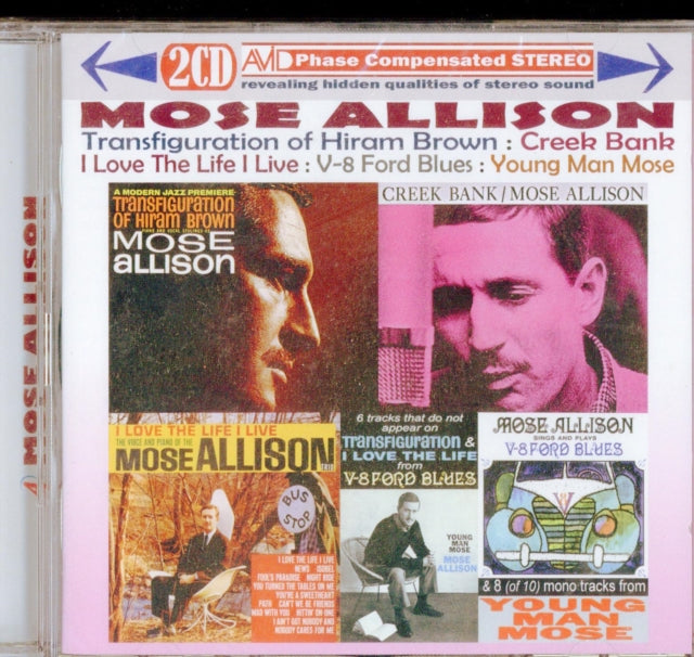 Mose Allison - Four Classic Albums Plus (Transfiguration Of Hiram Brown / Creek Bank / I Love The Life I Live / V-8 Ford Blues) (CD)