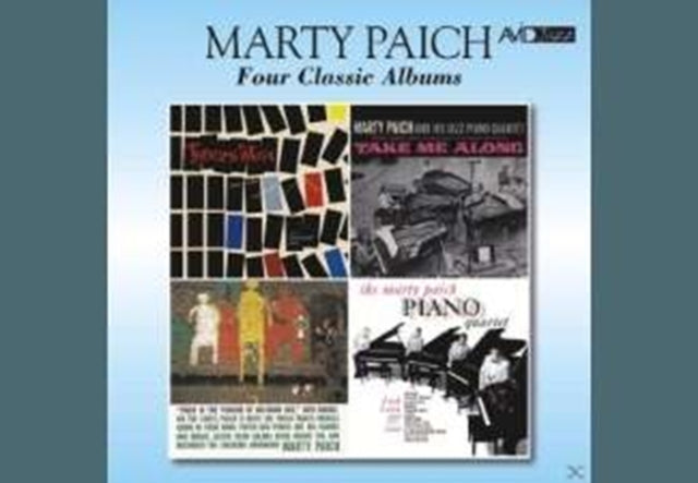 Marty Paich - Four Classic Albums (Tenors West / Take Me Along / The Picasso Of Big Band Jazz / Lush. Latin And Cool) (CD)